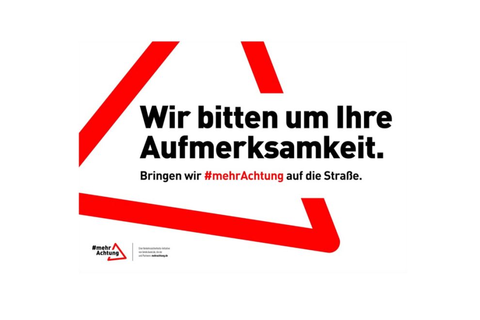 Wir bitten um Ihre Aufmerksamkeit